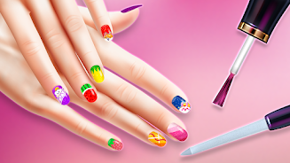 Nail Salon: Girls Game 螢幕截圖 0