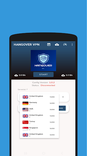 HANGOVER VPN Capture d'écran 0
