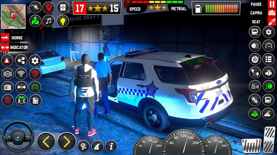 Police Car Game Police Parking Captura de tela 0