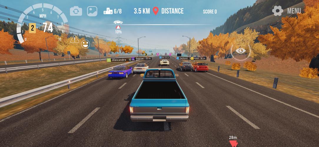 CPM Traffic Racer Zrzut ekranu 1