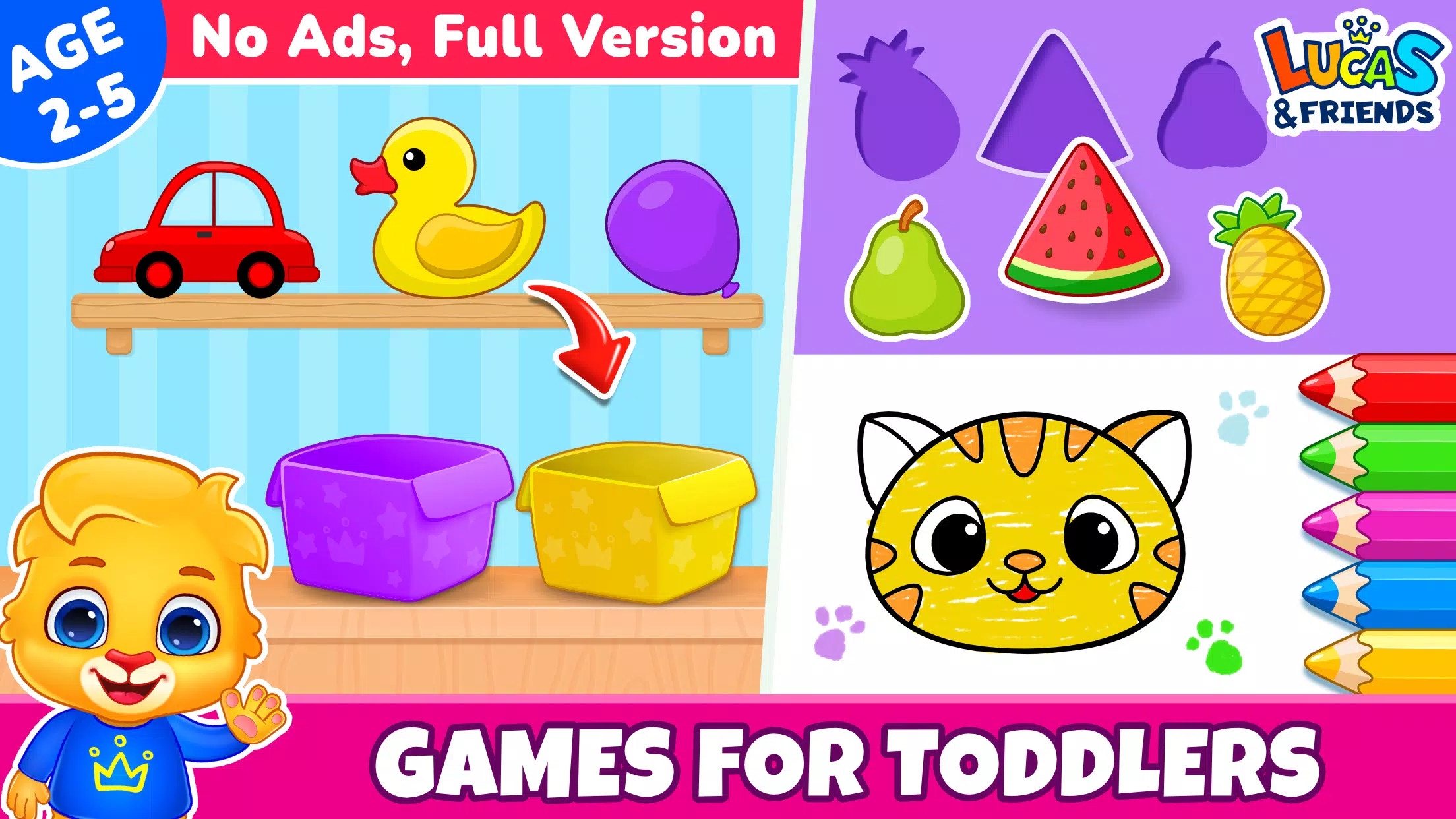 Kids Toddler & Preschool Games应用截图第0张