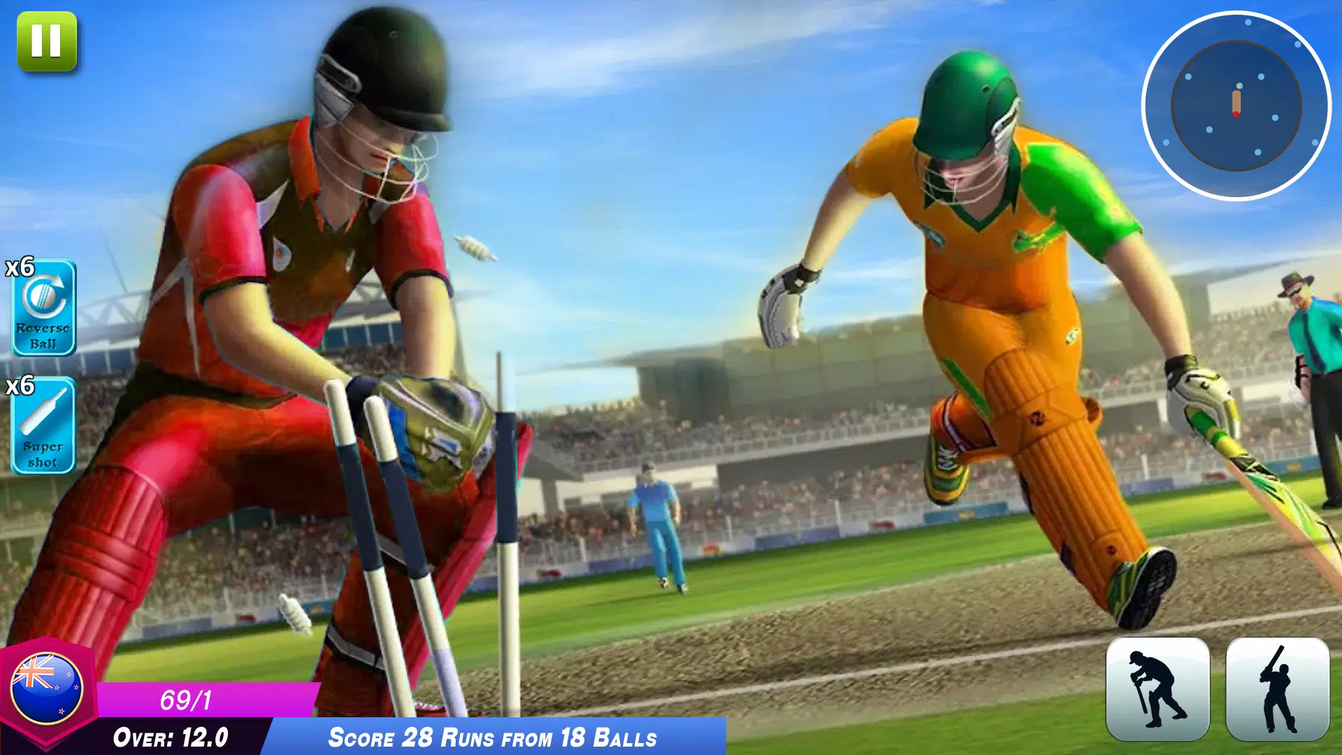 World Cricket Games Offline ဖန်သားပြင်ဓာတ်ပုံ 3