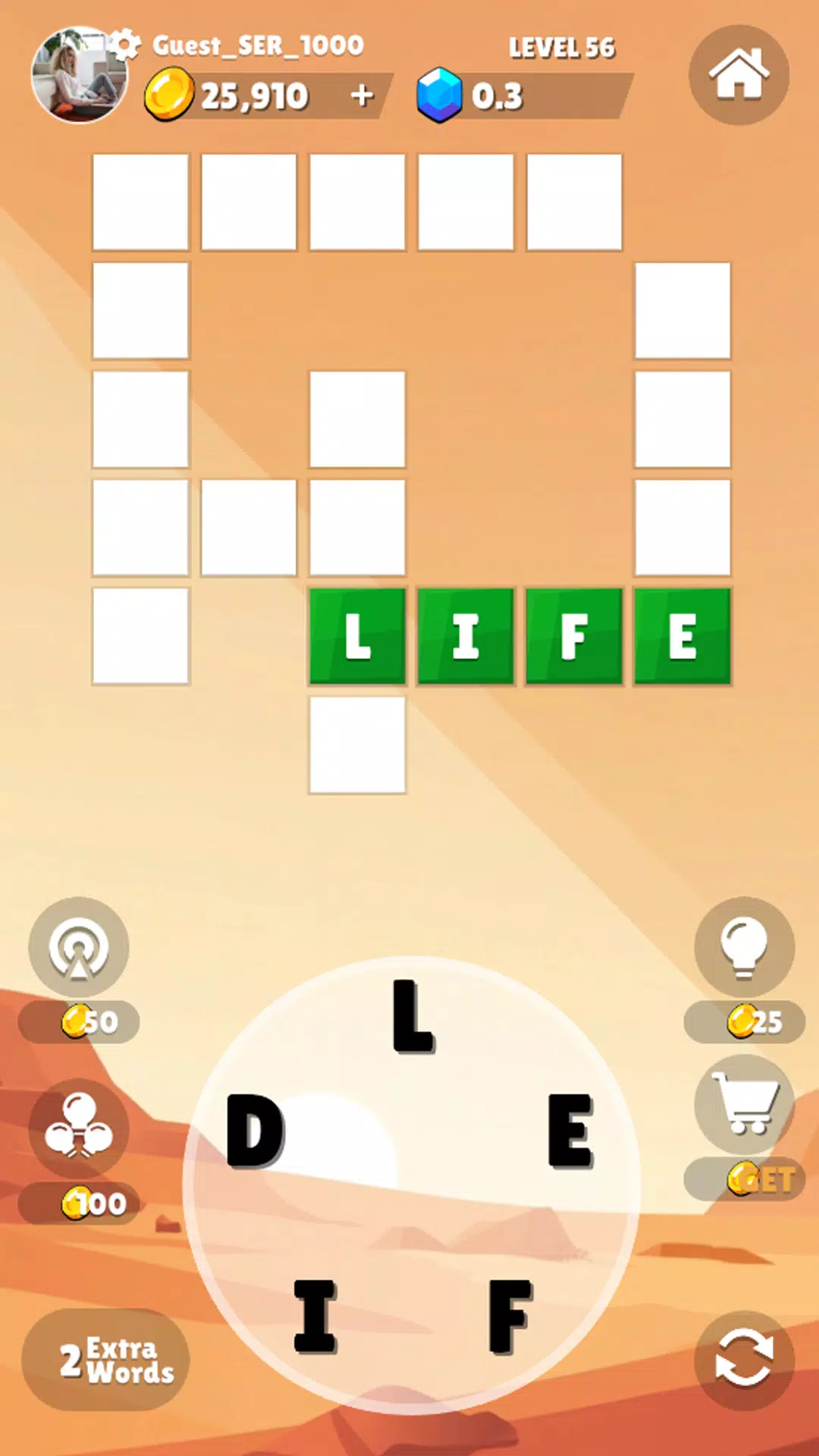 WordCrush 螢幕截圖 2