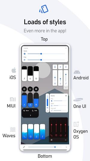 Volume Styles - Custom control 螢幕截圖 2