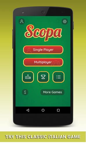 Scopa: Italian Card Game Capture d'écran 0