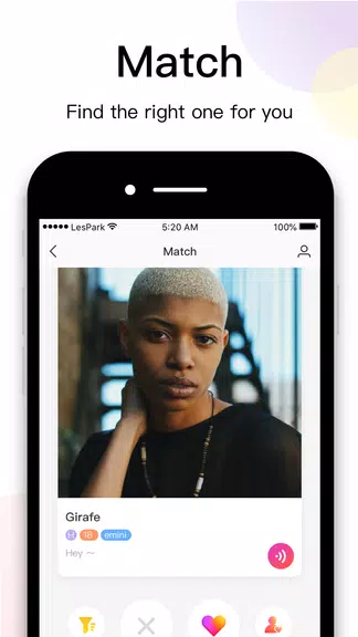 LesPark - Lesbian Dating & Chat & Live broadcast ภาพหน้าจอ 0