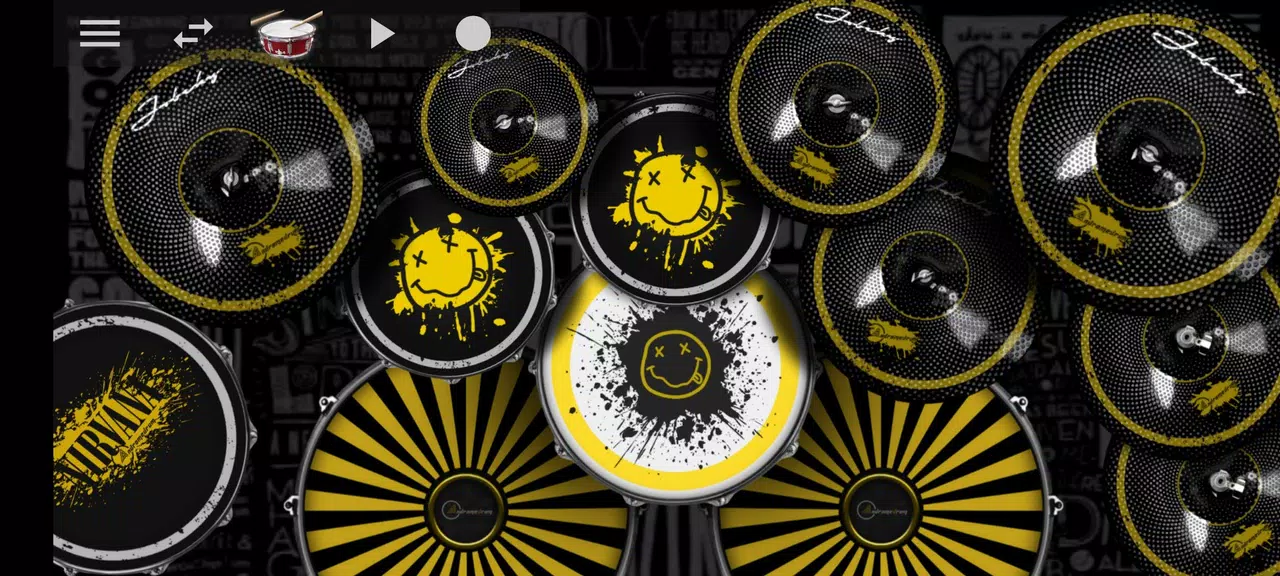 Mega Drum - Drumming App 螢幕截圖 1