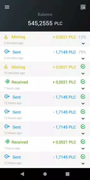 PLC Wallet Capture d'écran 0