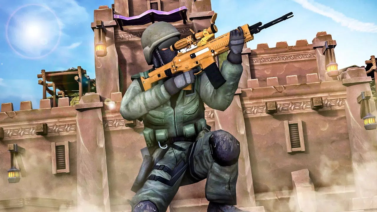 Real Call Of FPS Shooting Game Capture d'écran 0