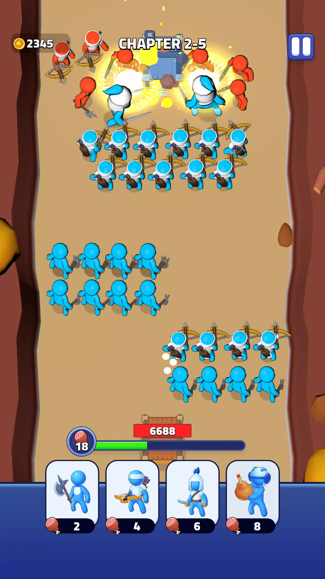 Warrior Clash 螢幕截圖 2