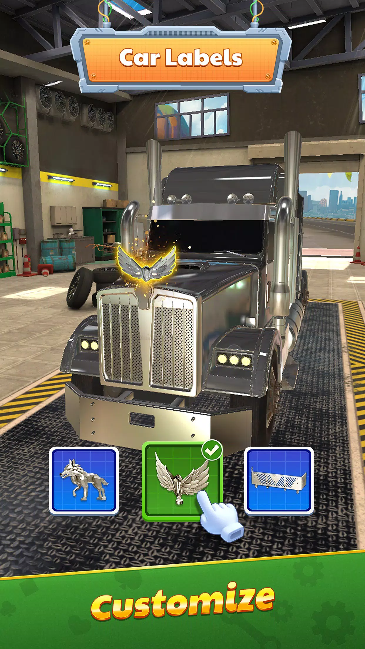 Solitaire Truck 螢幕截圖 2