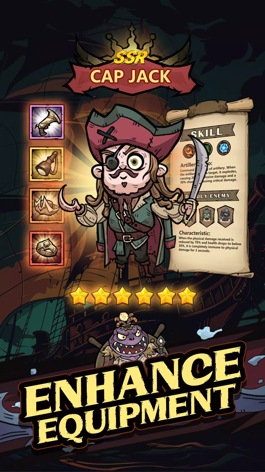 Yo Ho Ho: Pirates vs Zombies 螢幕截圖 3