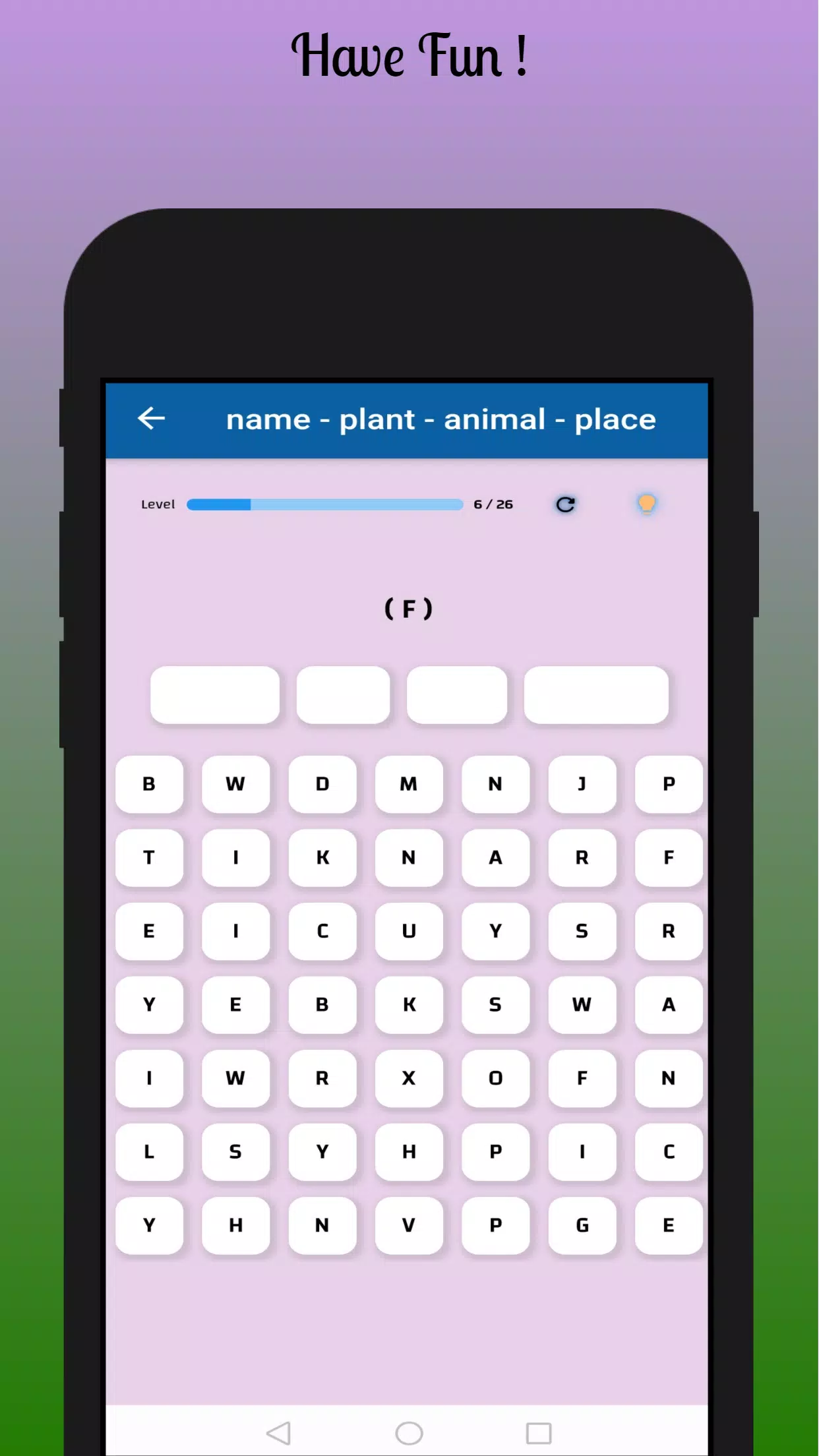 Name Plant Animal : Crossword Tangkapan skrin 2