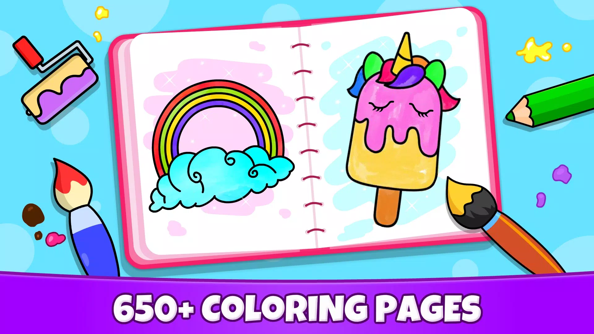 Unicorn Coloring Capture d'écran 1