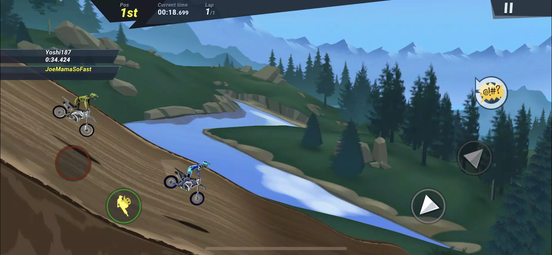 Mad Skills Motocross 3 螢幕截圖 2