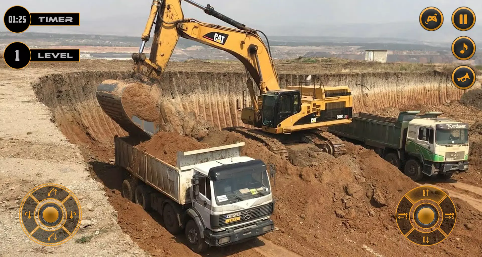 Real Excavator Simulator Games スクリーンショット 0