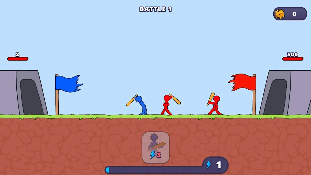 Stickman Fight: War of the Age 螢幕截圖 0