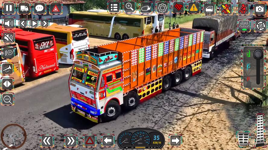 Truck Simulator: Lorry games Captura de tela 3