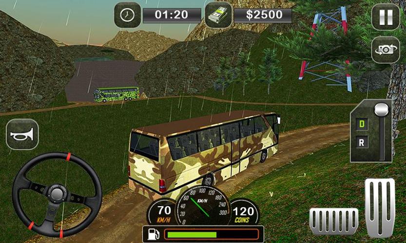 Army Bus Transporter Coach Fun 螢幕截圖 2