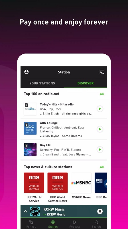 radio.de PRIME Screenshot 1