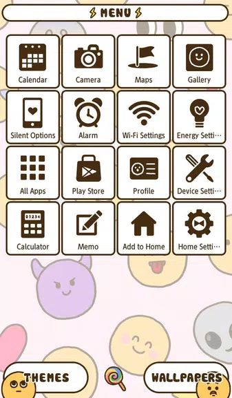Enjoy Emoji Theme 스크린샷 0