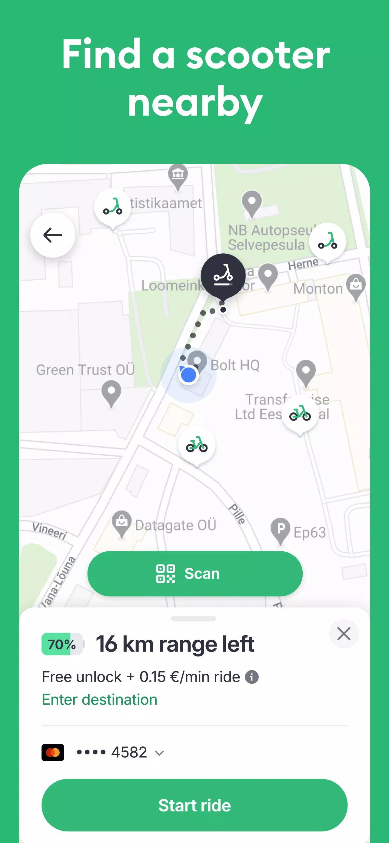 Bolt: Pede uma viagem 24/7 Captura de tela 3