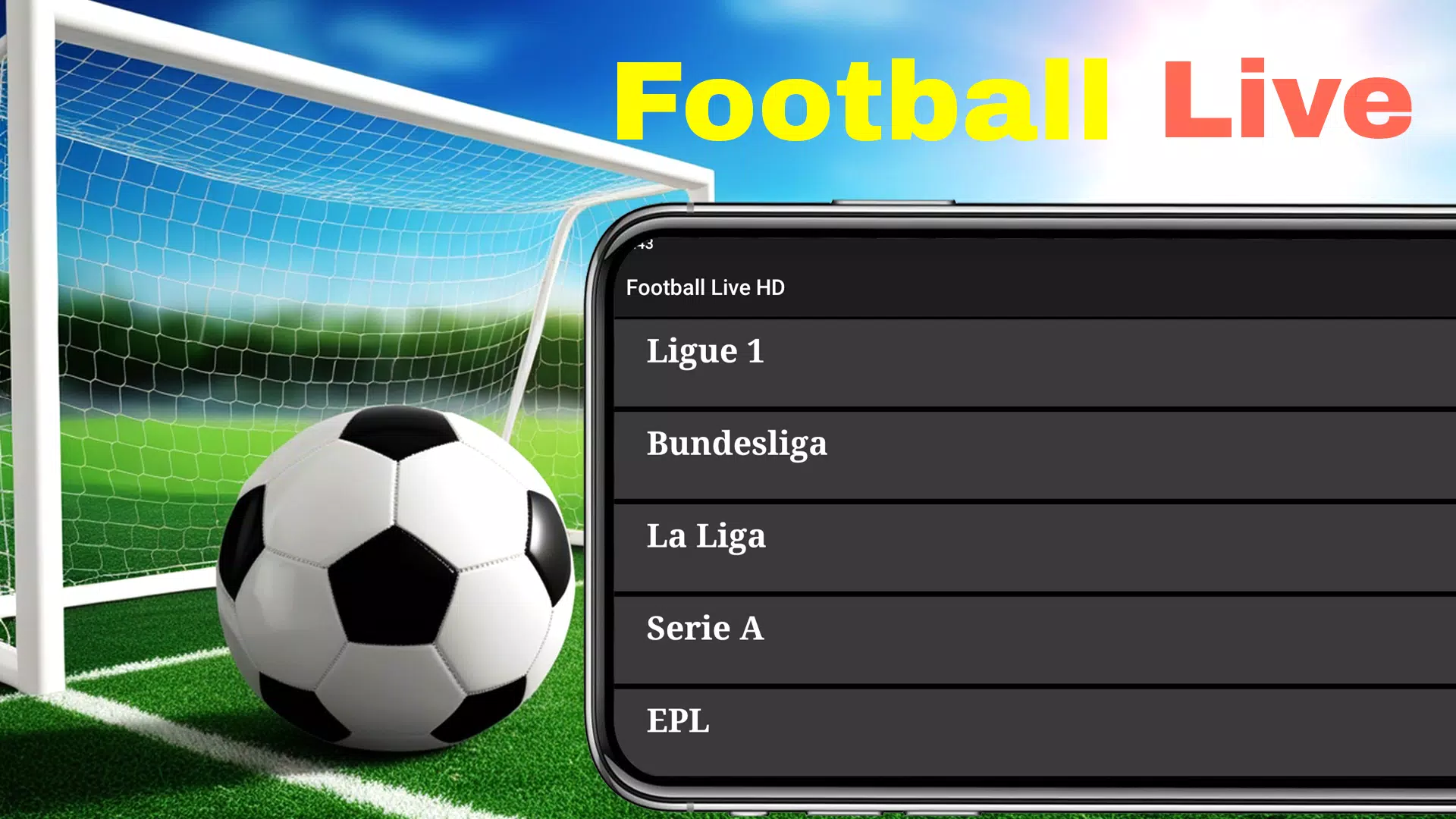 Live Football TV HD Capture d'écran 0
