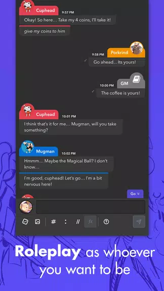 mRPG - App pour jouer aux RPG Capture d'écran 1