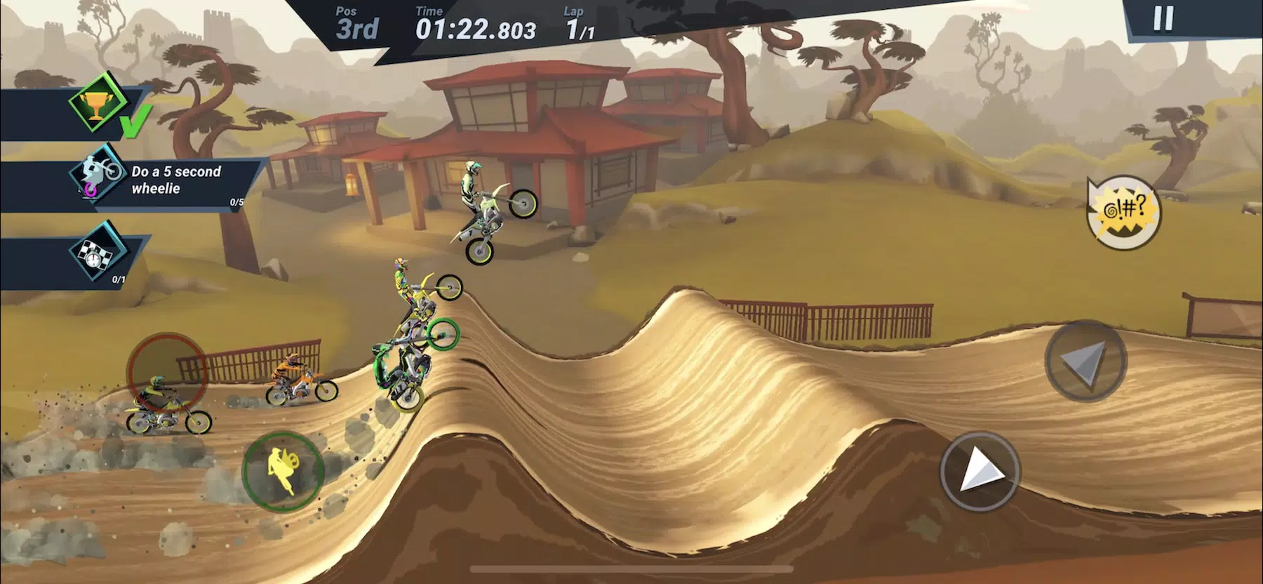 Mad Skills Motocross 3 螢幕截圖 0