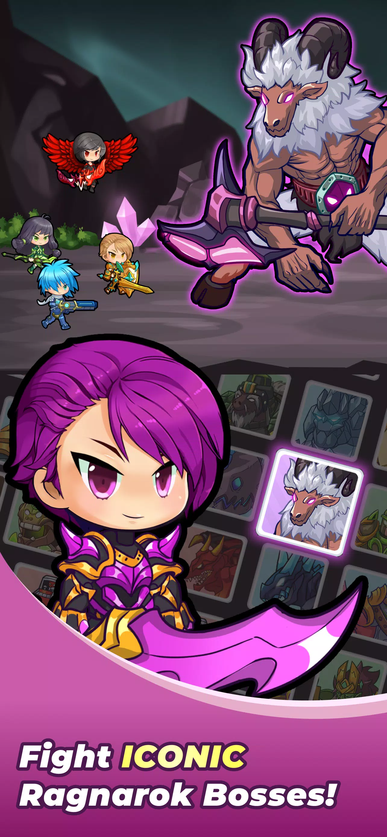 Midgard Heroes: Ragnarok Idle应用截图第3张