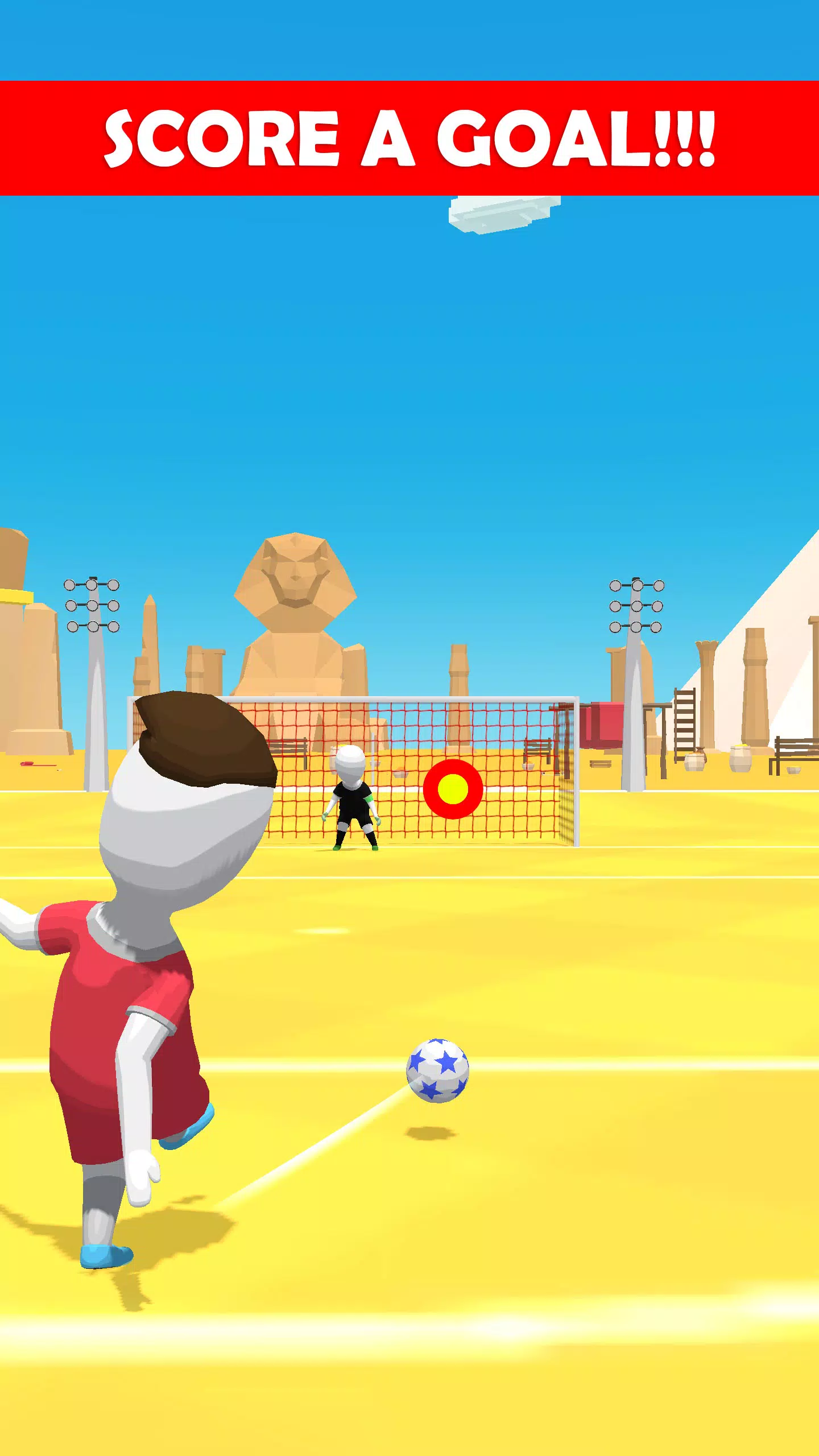 Stickman Freekick Capture d'écran 1