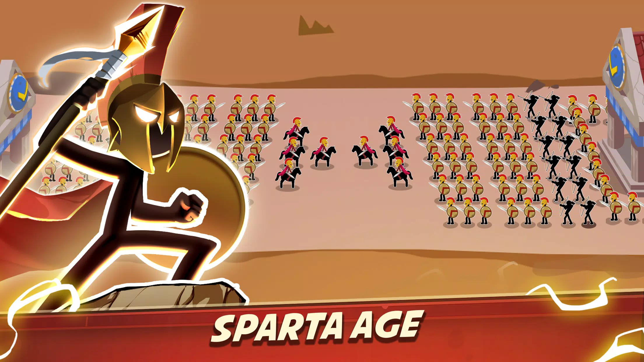 Clash of Stickman: Evolution 螢幕截圖 2