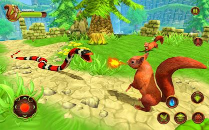 Forest Wild Squirrel Simulator 螢幕截圖 2