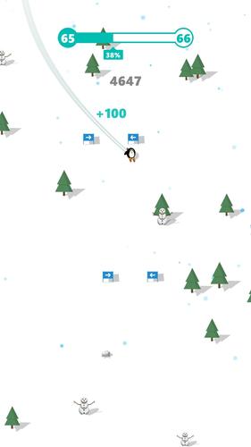 Ski Penguin - Fun Sports Game Capture d'écran 1