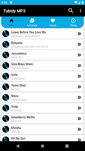 Tubidy: Tubidy MP3 Downloader ဖန်သားပြင်ဓာတ်ပုံ 0