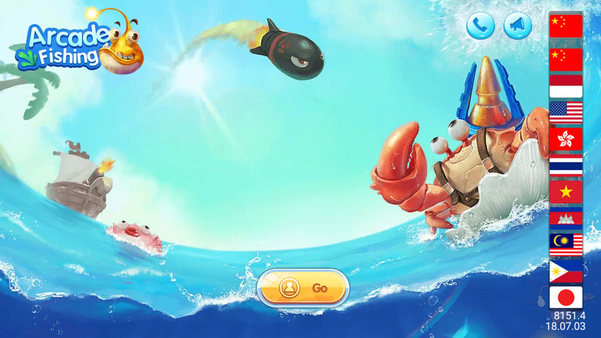 ArcadeFishing 螢幕截圖 3