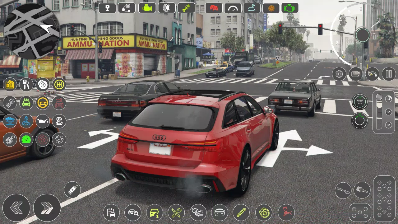 Street Speed: Audi RS6 Driving 螢幕截圖 3