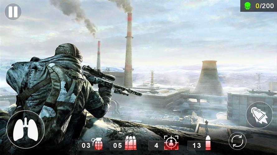 American Sniper Mission Games Captura de pantalla 2