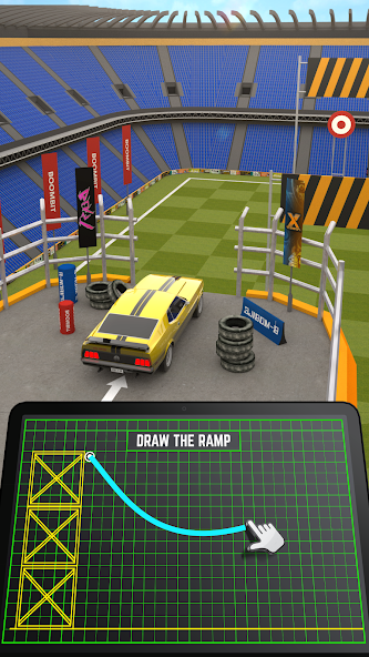 Ramp Car Jumping Скриншот 3