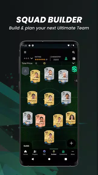 FUTBIN 25 Database & Draft ภาพหน้าจอ 2