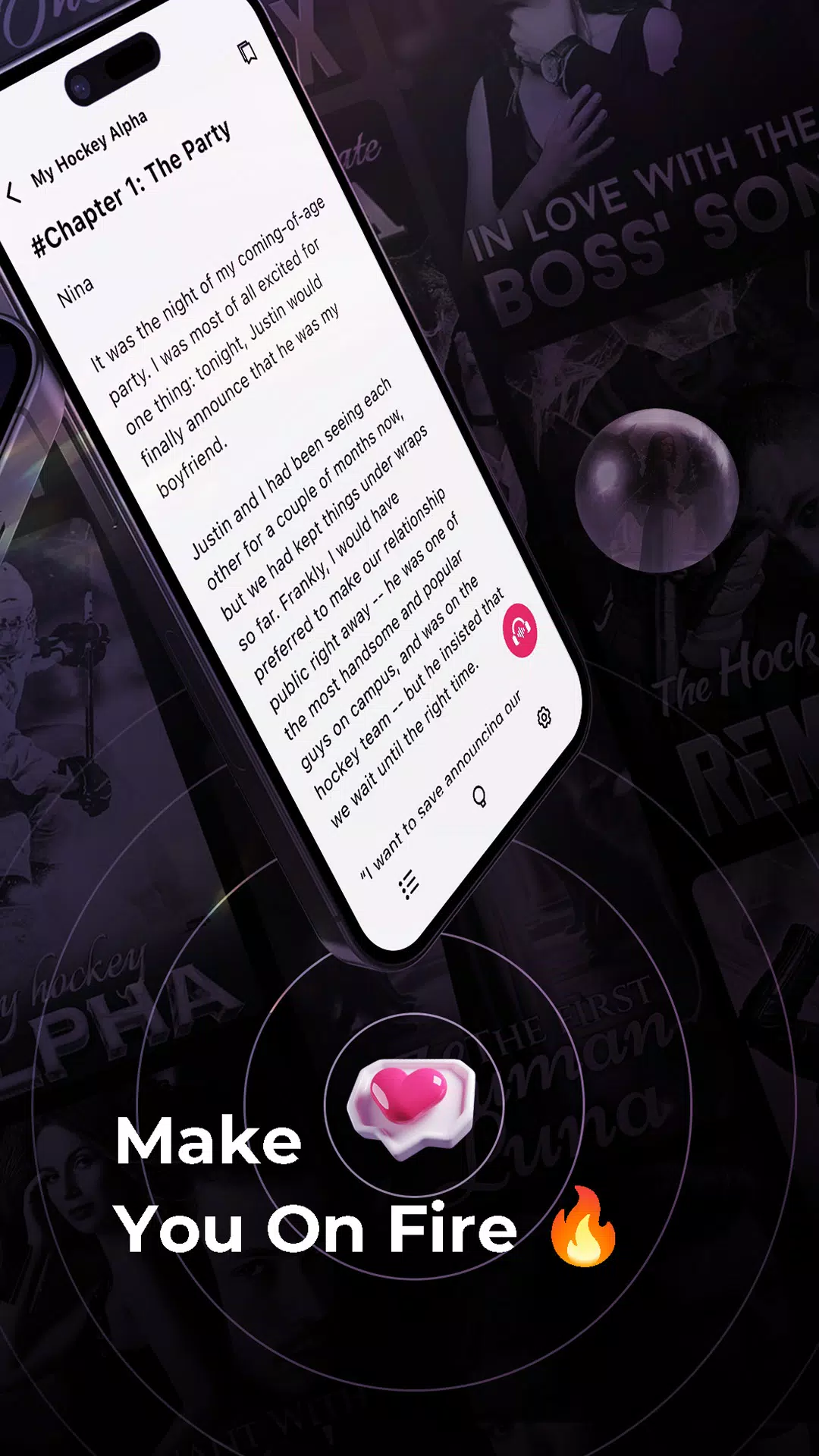 Heartify Novel Capture d'écran 1