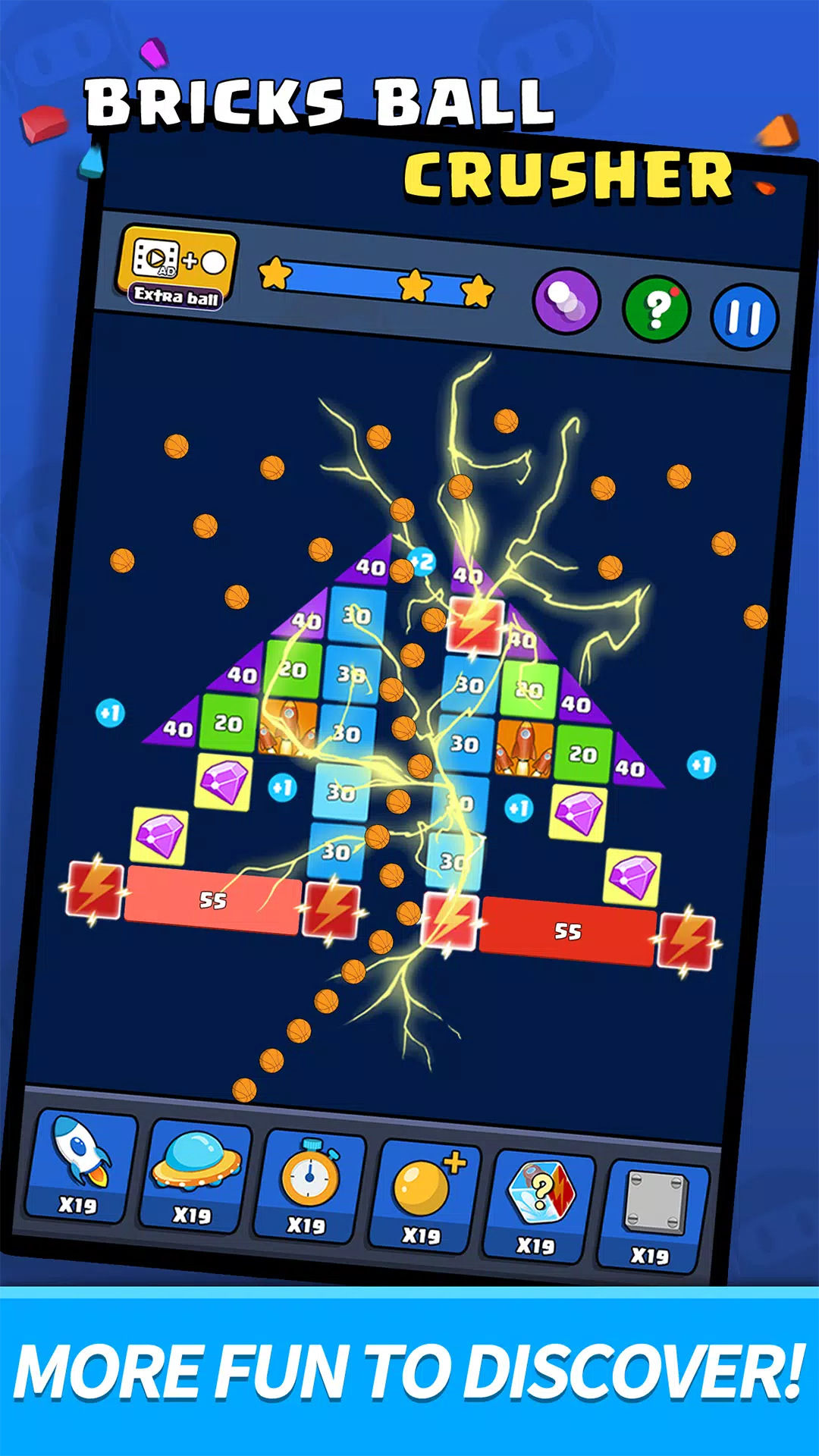Bricks Ball Crusher 螢幕截圖 3
