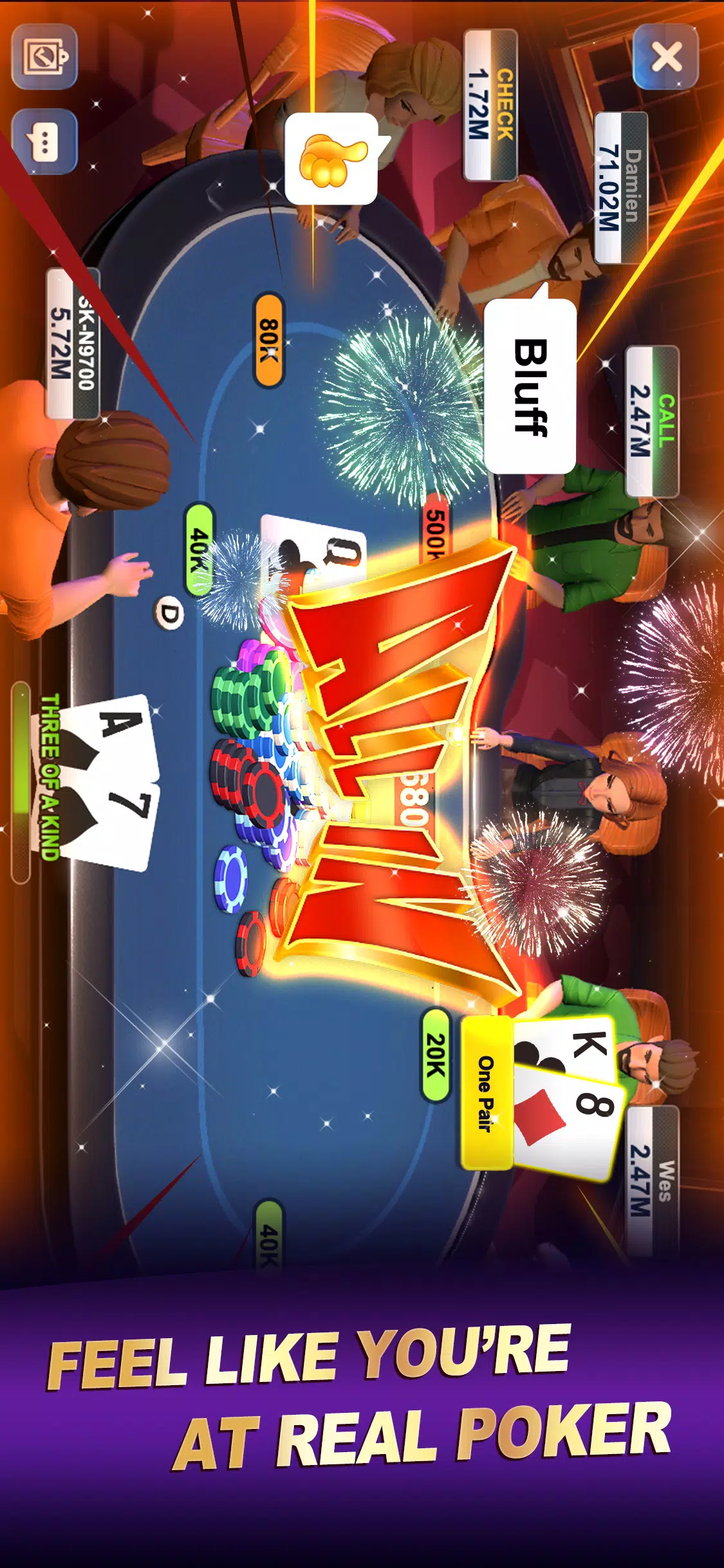 Poker World-Hold'em Frenzy 螢幕截圖 2