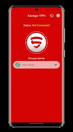 Savage VPN ဖန်သားပြင်ဓာတ်ပုံ 0