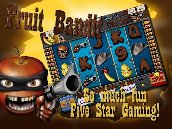 Fruit Bandit Slot Machine Game 螢幕截圖 3