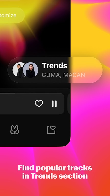 Yandex Music Mod ဖန်သားပြင်ဓာတ်ပုံ 3