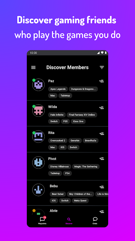 Playsum: find gaming friends Captura de tela 2
