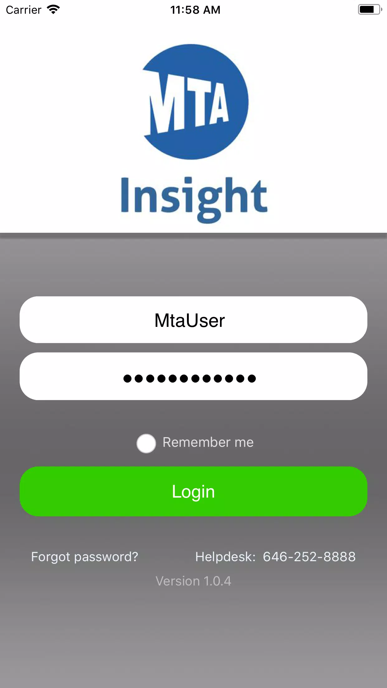 MTA Insight应用截图第2张