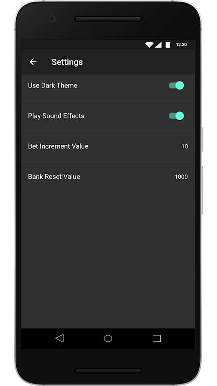 Basic Blackjack 螢幕截圖 2
