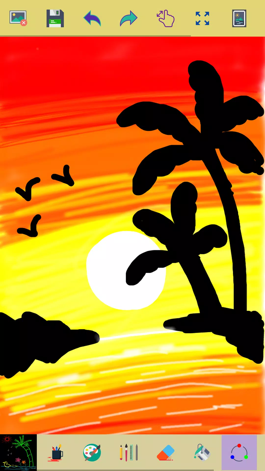 Paint ภาพหน้าจอ 0